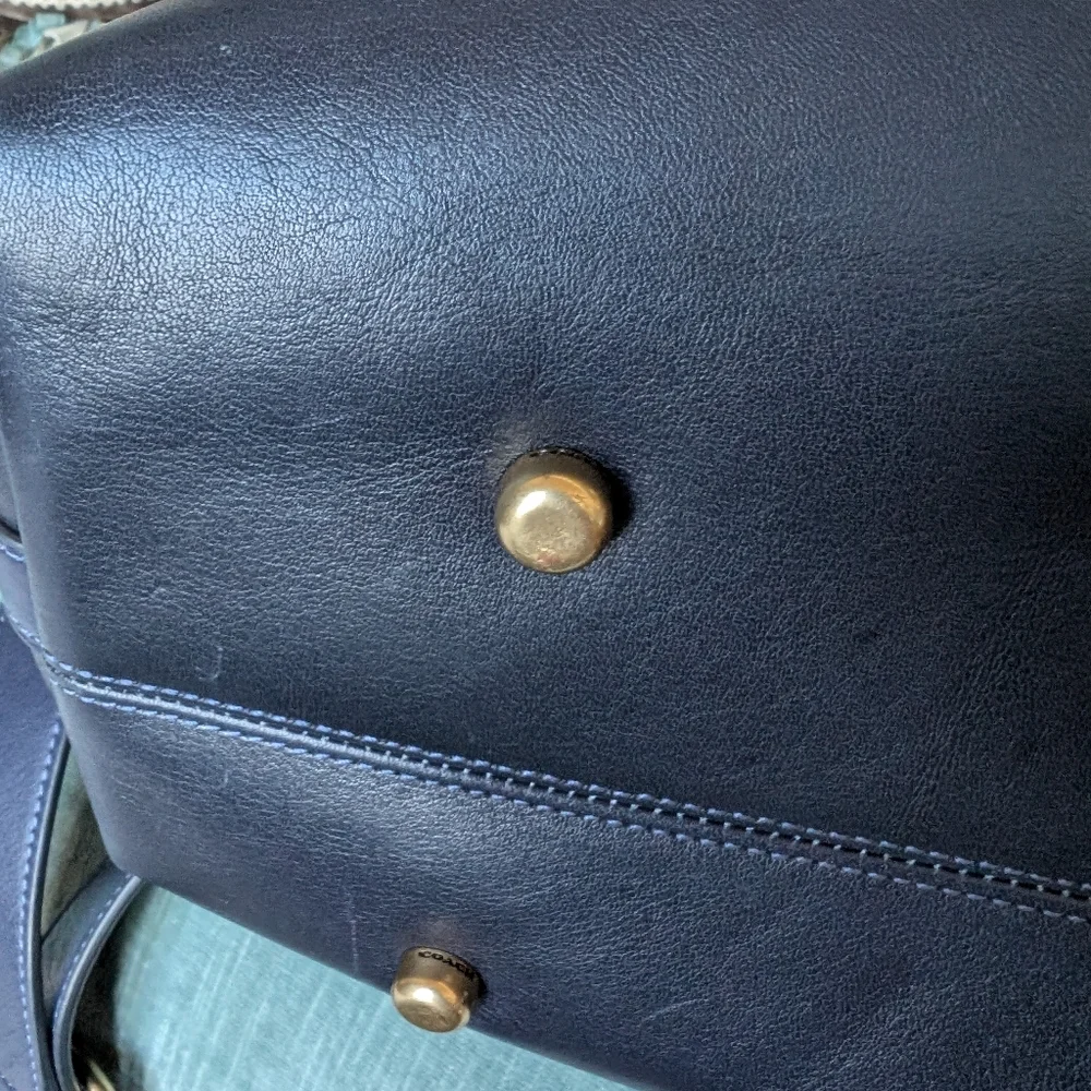 Coach Empire Navy Blue 40 - Picture 9 of 13